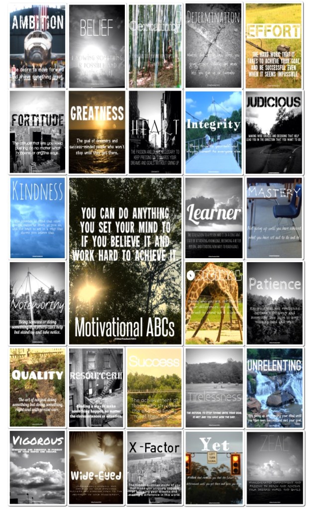 Motivational ABCs – The Success Mindset – Dear Teacher/Love Teacher